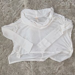 White off the shoulder top